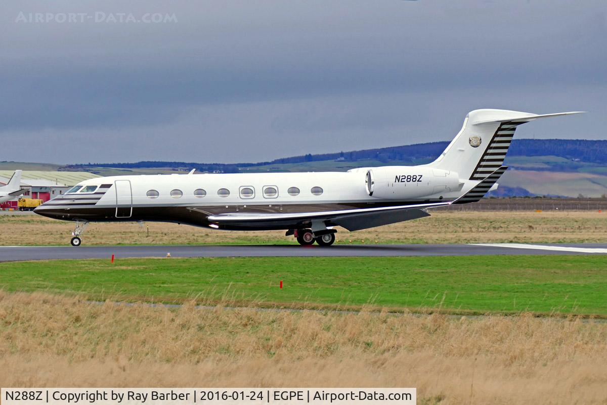 N288Z, 2014 Gulfstream Aerospace G650 (G-VI) C/N 6093, Gulfstream G650 [6093] Inverness~G 24/01/2016