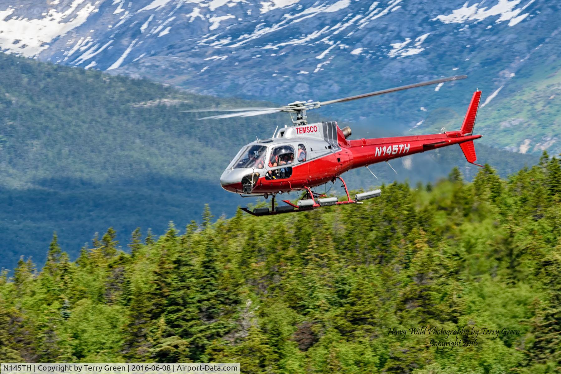 N145TH, 2003 Eurocopter AS-350B-2 Ecureuil Ecureuil C/N 9060, Skagway, Alaska