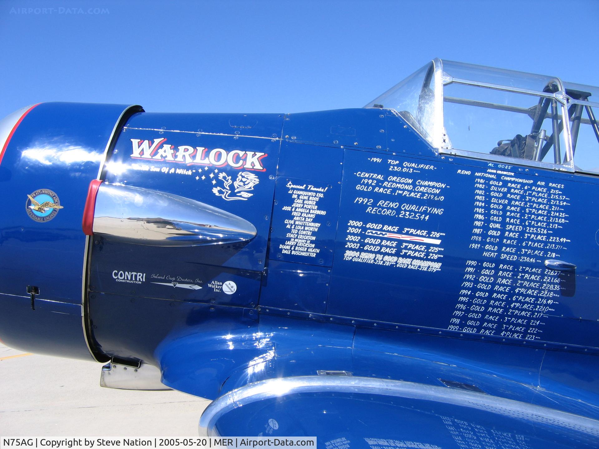 N75AG, 1945 North American AT-6F C/N 112237, 