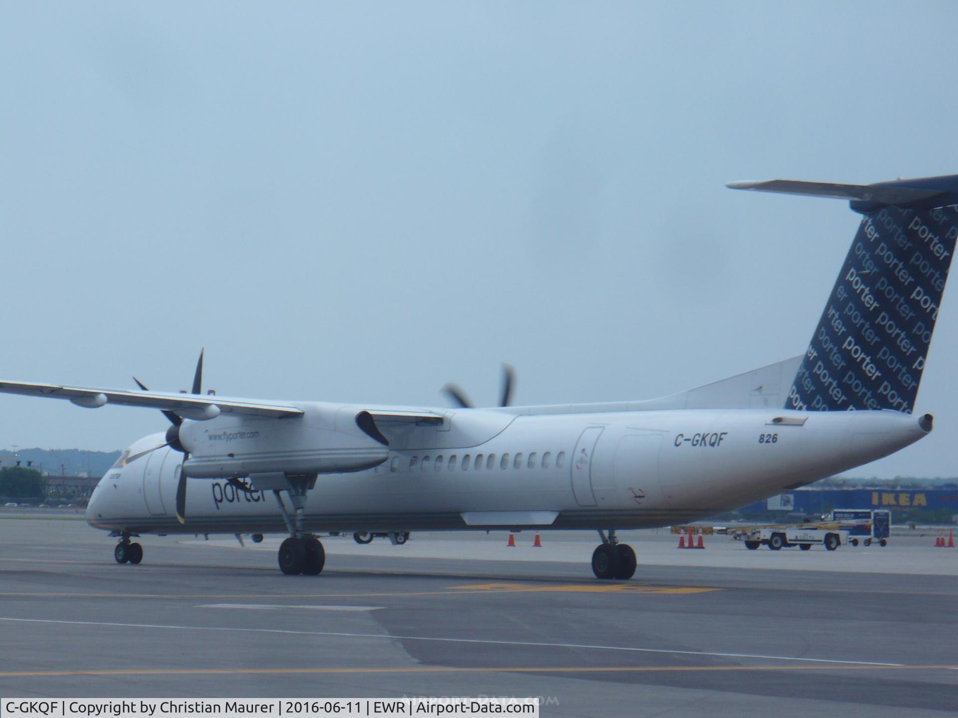 C-GKQF, 2011 De Havilland Canada DHC-8-402Q Dash 8 C/N 4391, Porter Air DASH 8