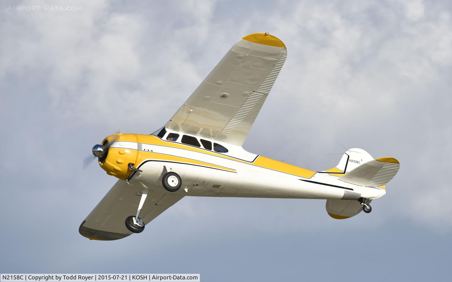 N2158C, 1954 Cessna 195B Businessliner C/N 16143, Airventure 2015