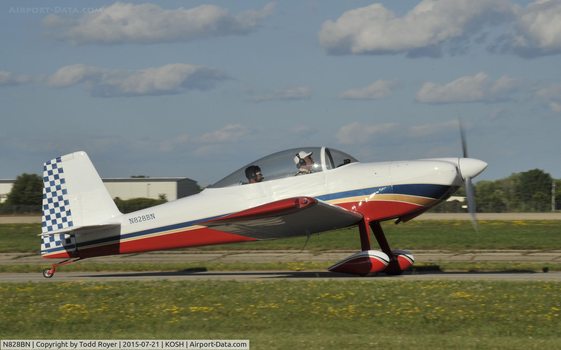 N828BN, 2004 Vans RV-8 C/N 82058, Airventure 2015