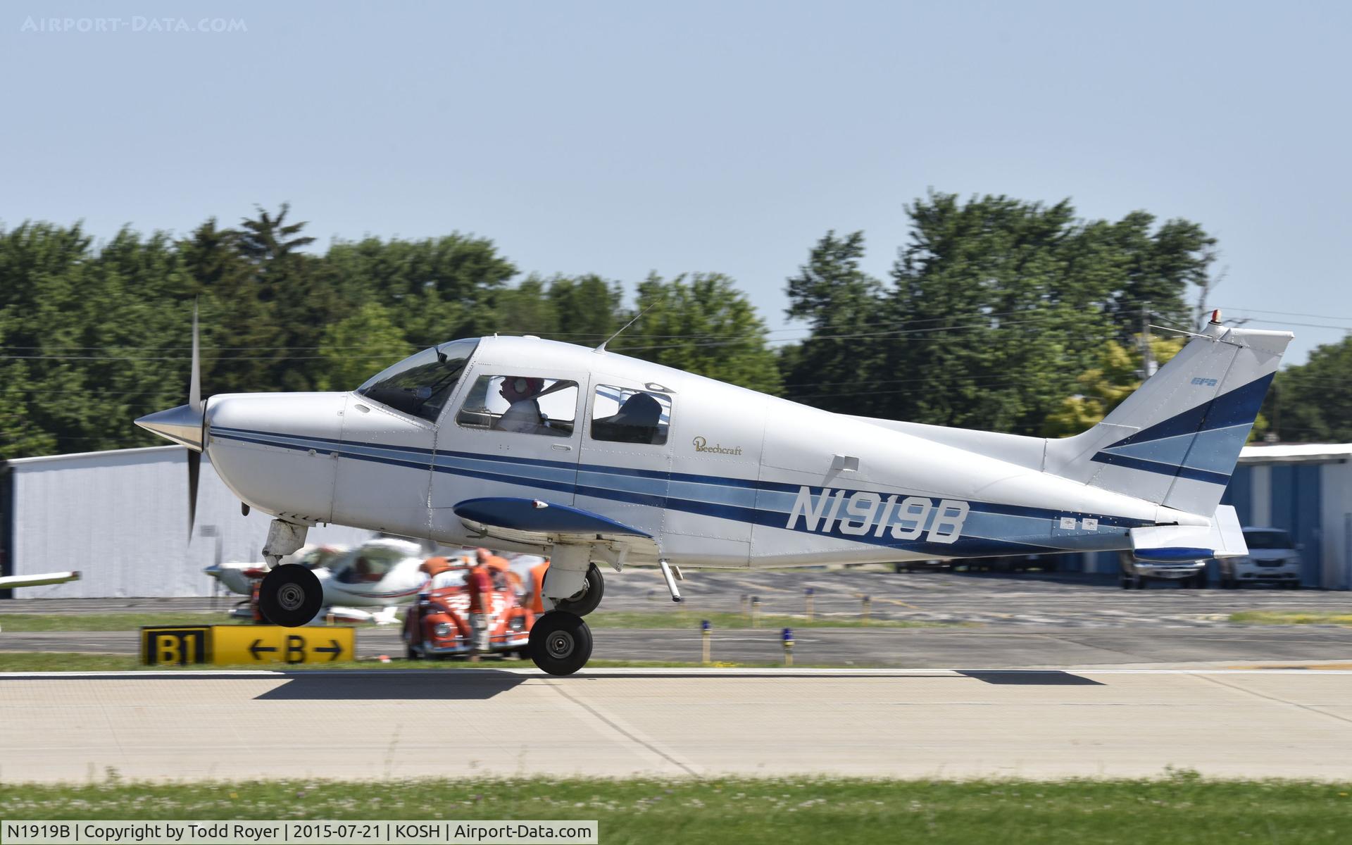 N1919B, 1976 Beech B19 Sport 150 C/N MB-794, Airventure 2015