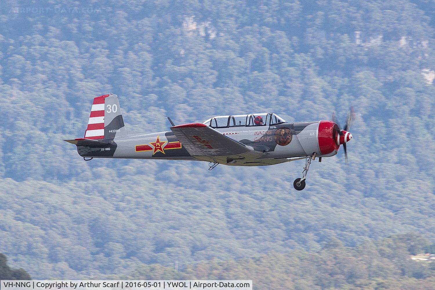 VH-NNG, 1987 Nanchang CJ-6A C/N 4432005, VH-NNG Wings over Illawarra 2016