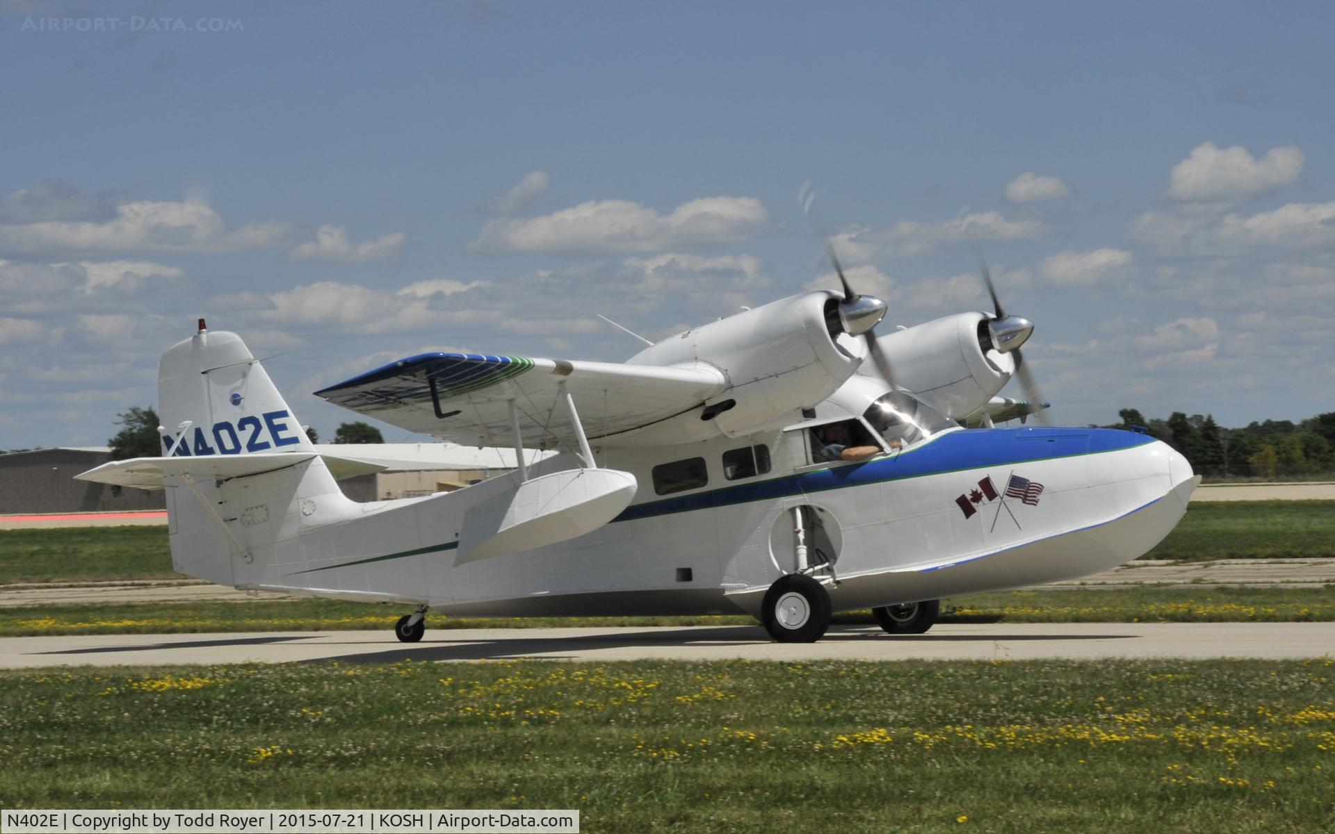 N402E, 1946 Grumman G-44A Widgeon C/N 1444, Airventure 2015