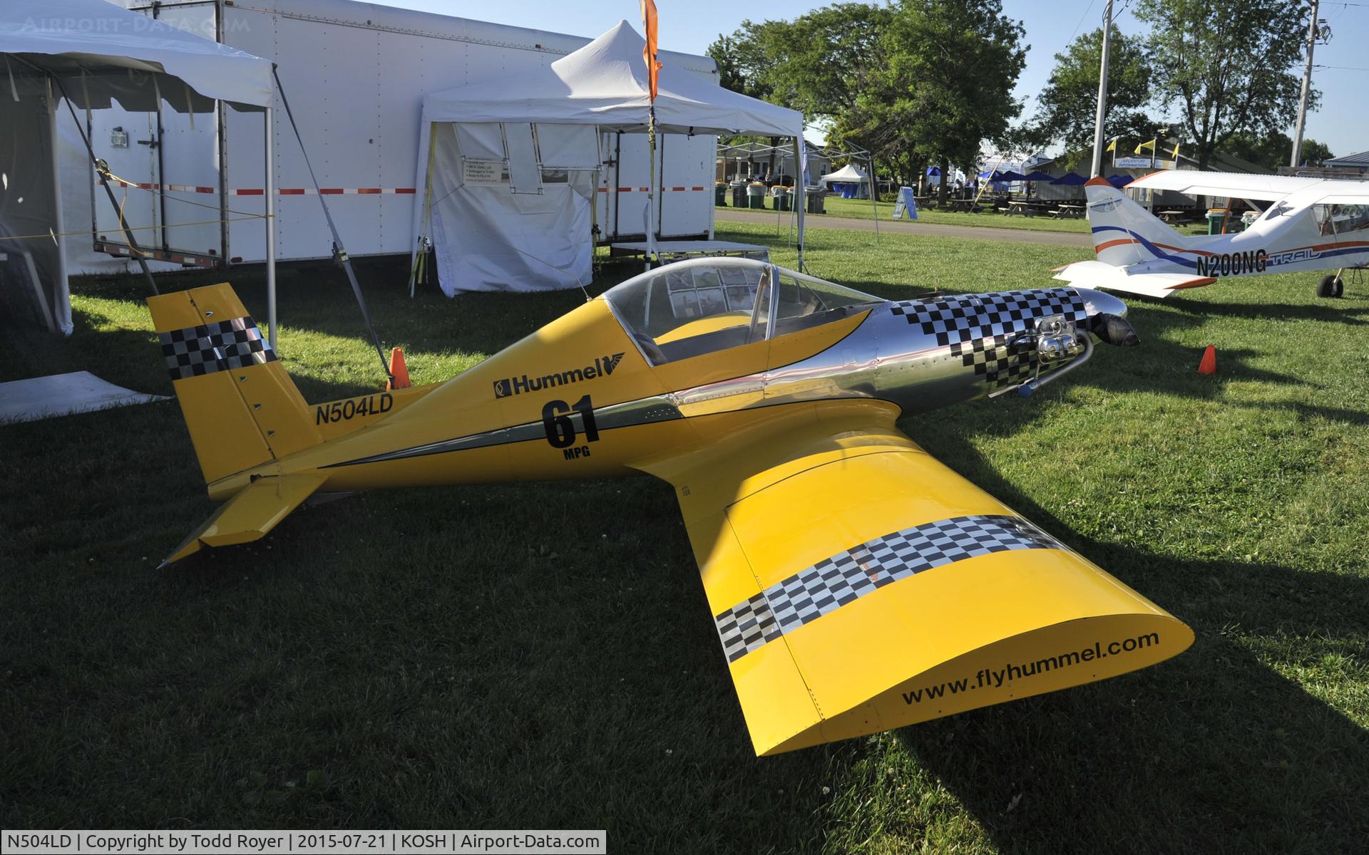 N504LD, 2003 Hummel Hummel Bird C/N 3496P, Airventure 2015