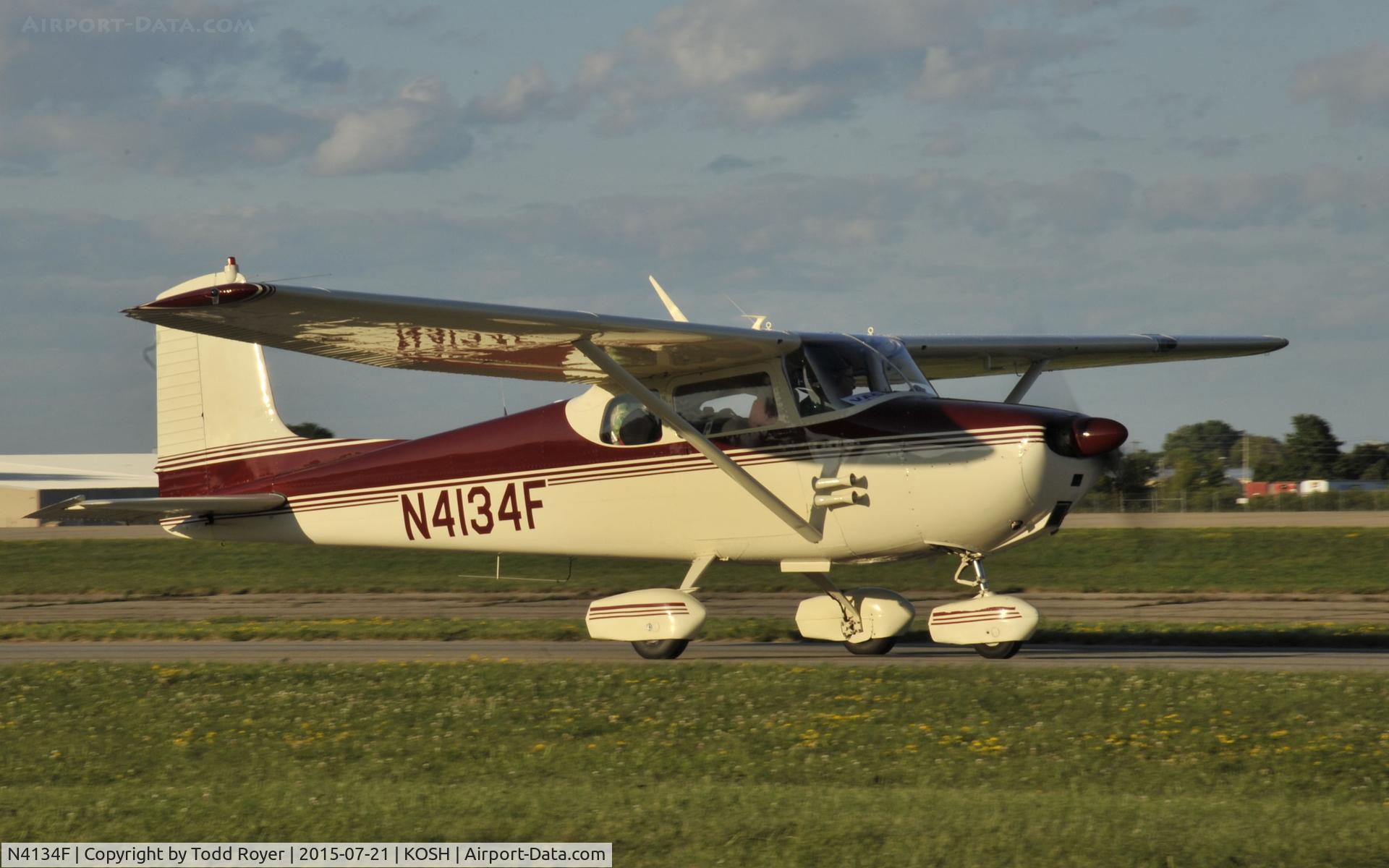 N4134F, 1958 Cessna 172 C/N 46034, Airventure 2015