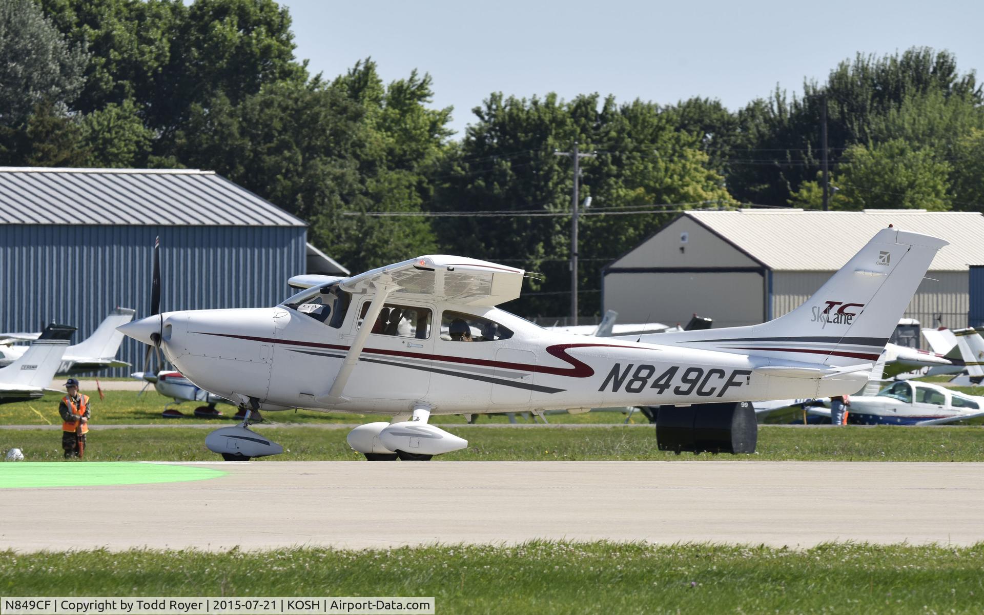 N849CF, 2002 Cessna T182T Turbo Skylane C/N T18208149, Airventure 2015