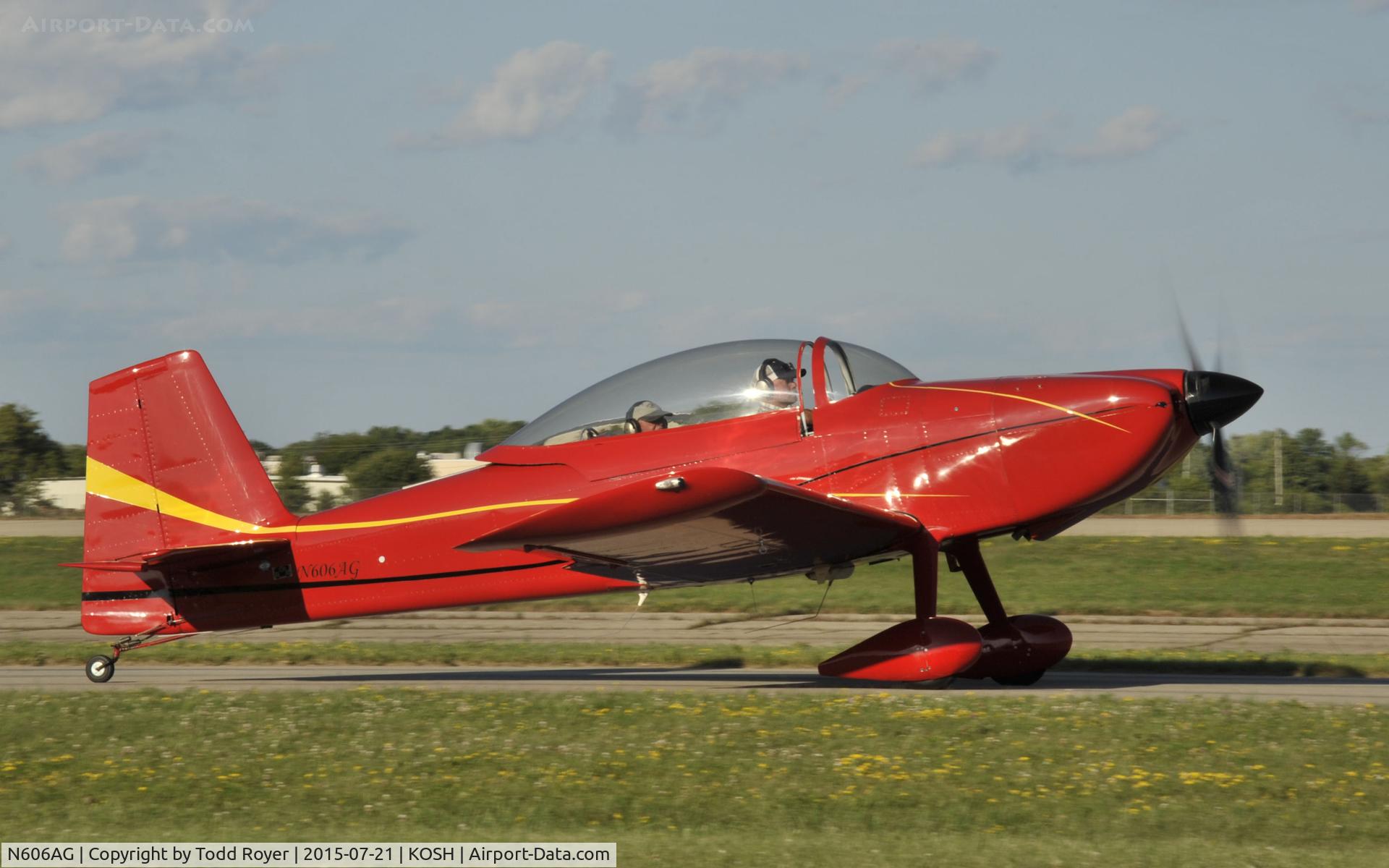 N606AG, 2003 Vans RV-8 C/N 80433, Airventure 2015