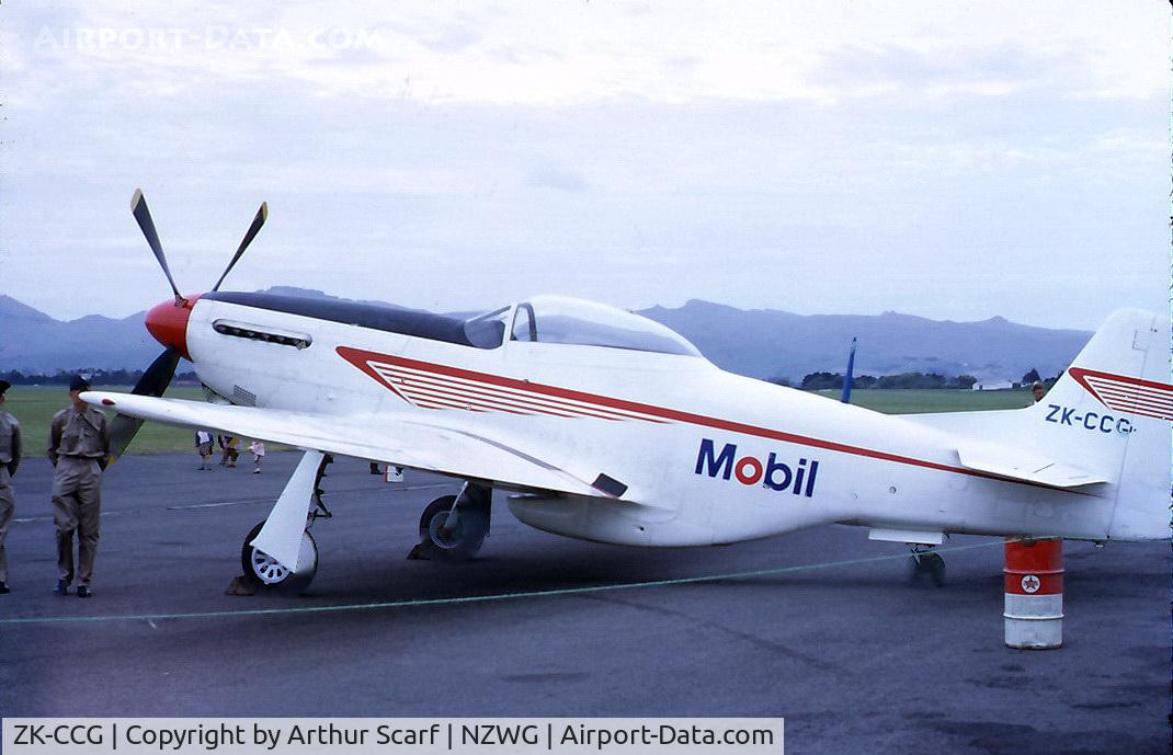 ZK-CCG, 1945 North American P-51D Mustang C/N 124-48260 (45-11507), ZK-CCG - NZ2417 RNZAF Station Wigram Still flying in America as N921 -