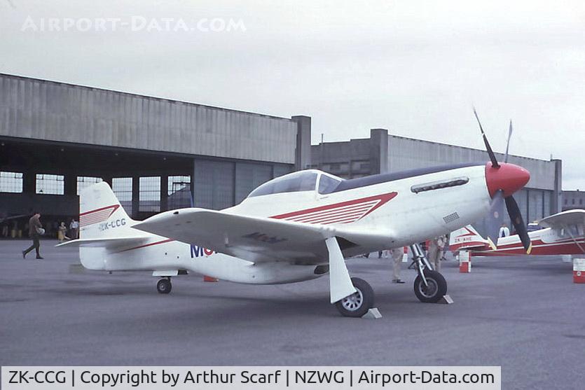 ZK-CCG, 1945 North American P-51D Mustang C/N 124-48260 (45-11507), ZK-CCG - NZ2417 RNZAF Station Wigram Still flying in the US as N921