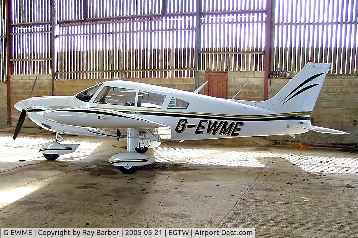 G-EWME, 1973 Piper PA-28-235 Cherokee Charger C/N 28-7310156, Piper PA-28-235 Cherokee [28-7310156] Oaksey Park~G 21/05/2005