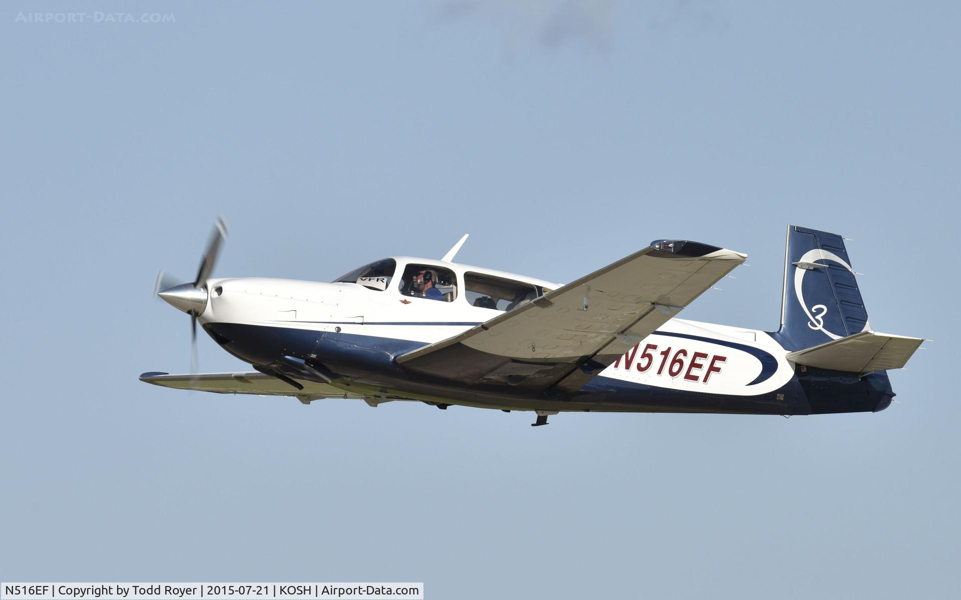 N516EF, 2008 Mooney M20R Ovation C/N 29-0516, Airventure 2015