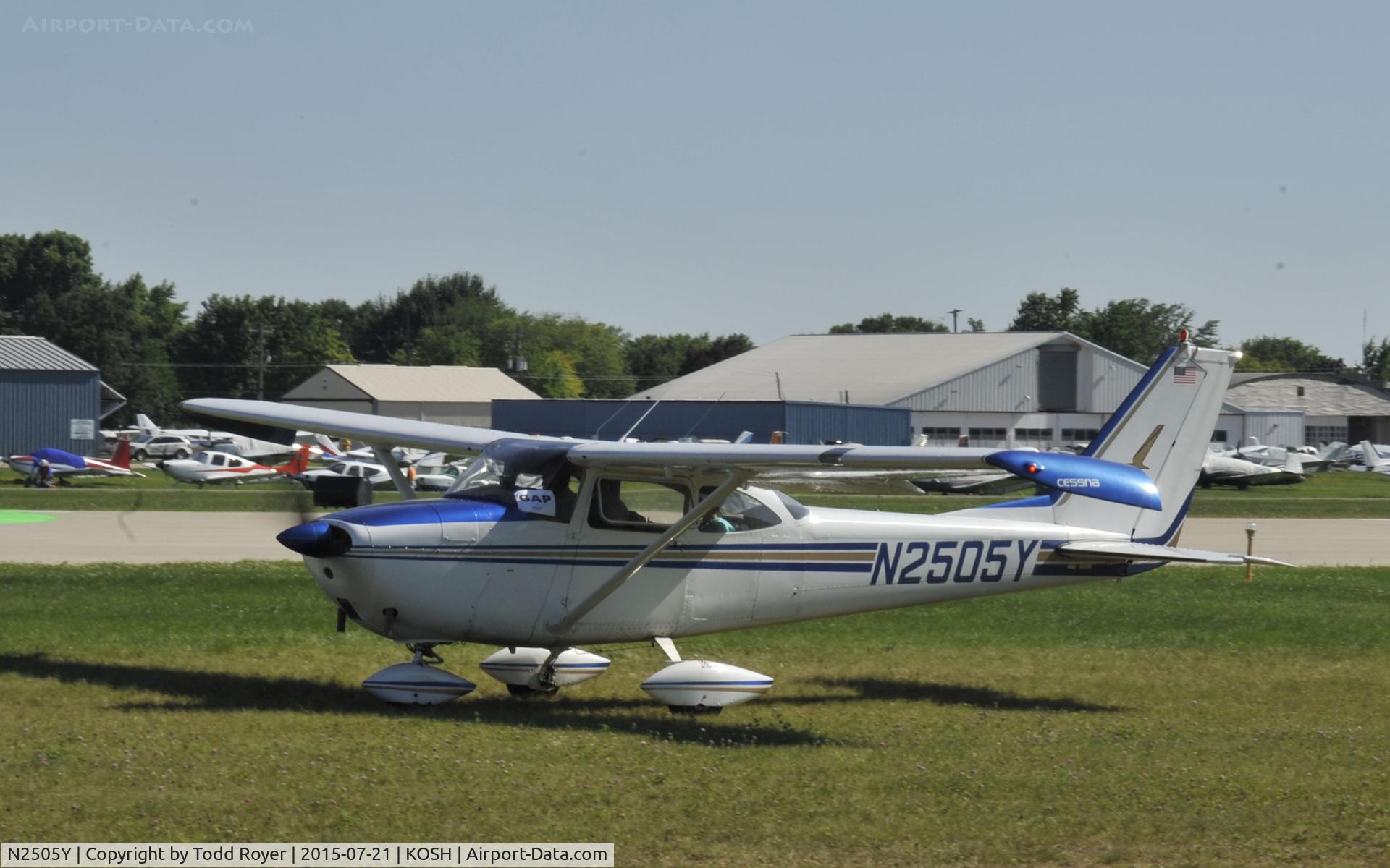N2505Y, 1963 Cessna 172D C/N 17249805, Airventure 2015