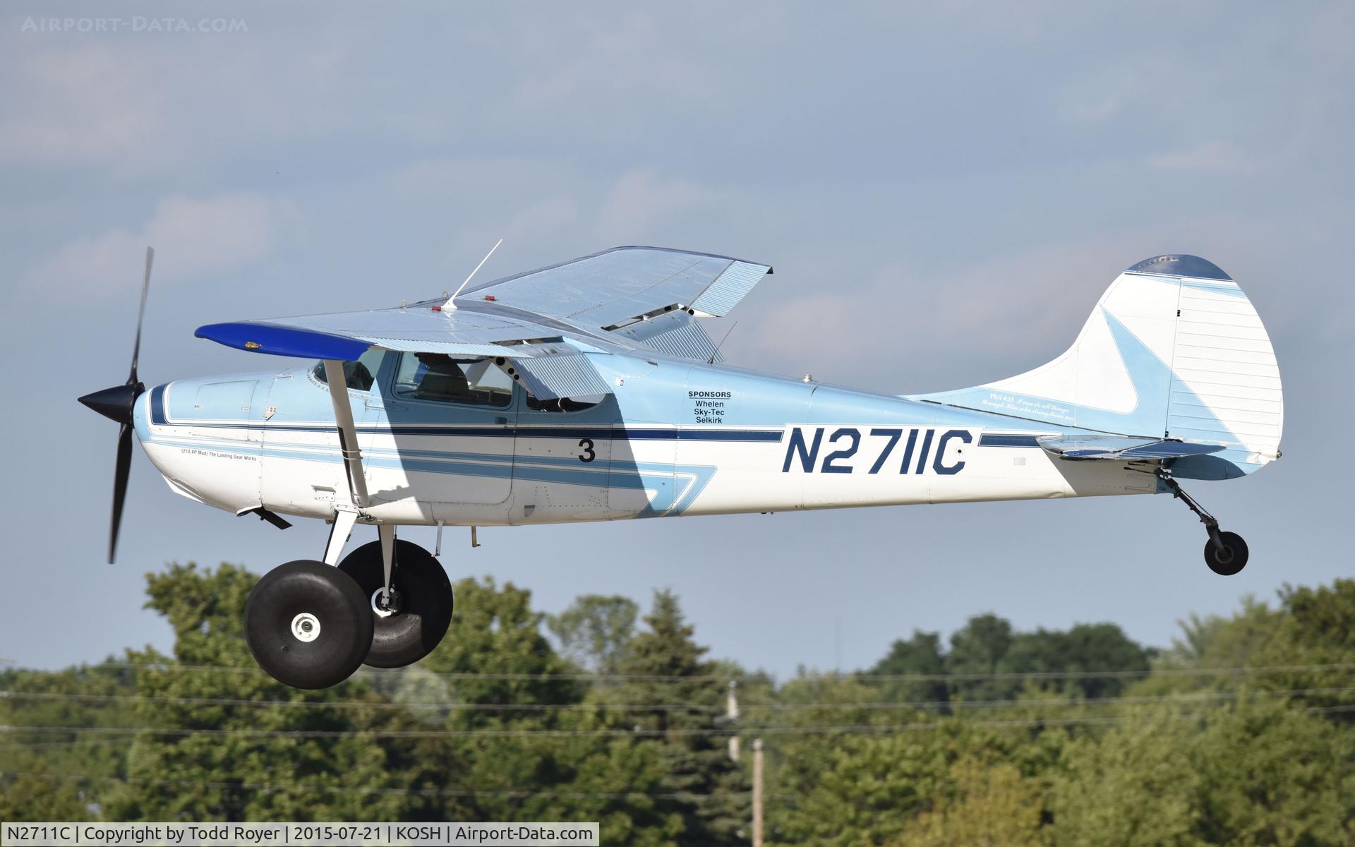 N2711C, 1954 Cessna 170B C/N 26255, Airventure 2015