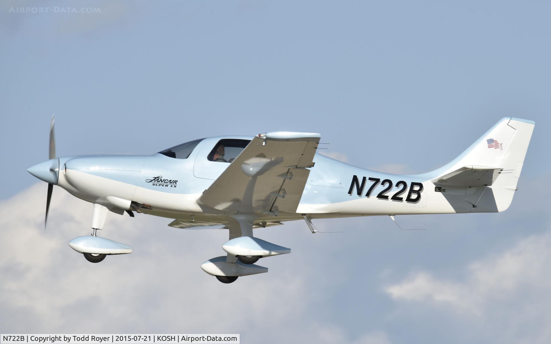 N722B, 2005 Lancair ES C/N ES-128, Airventure 2015