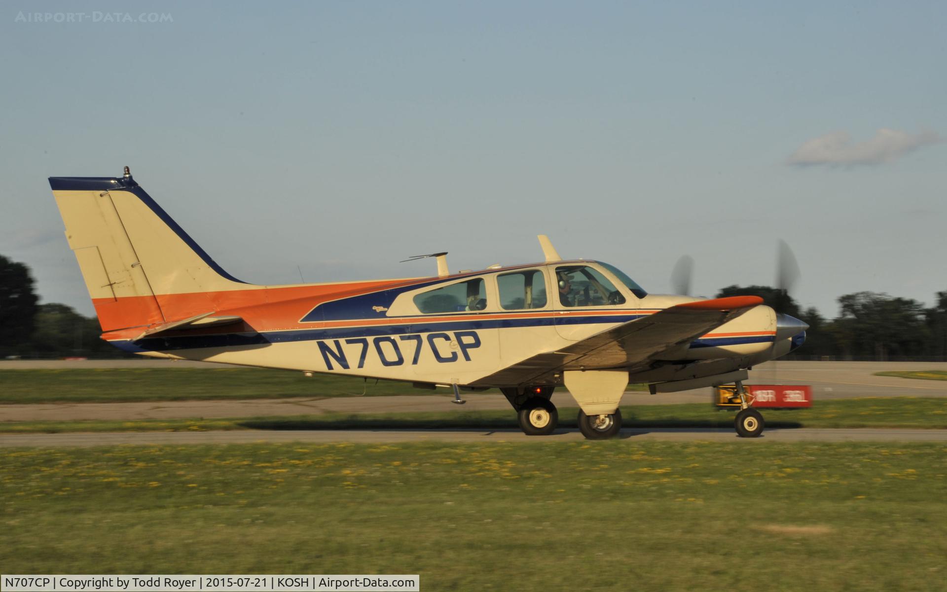 N707CP, 1965 Beech 95-B55 (T42A) Baron C/N TC-864, Airventure 2015