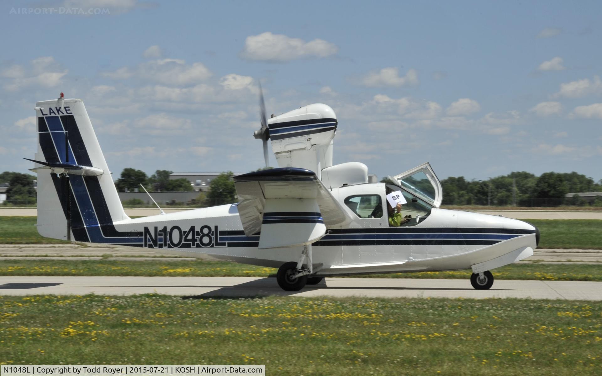 N1048L, 1974 Lake LA-4-200 Buccaneer C/N 641, Airventure 2015