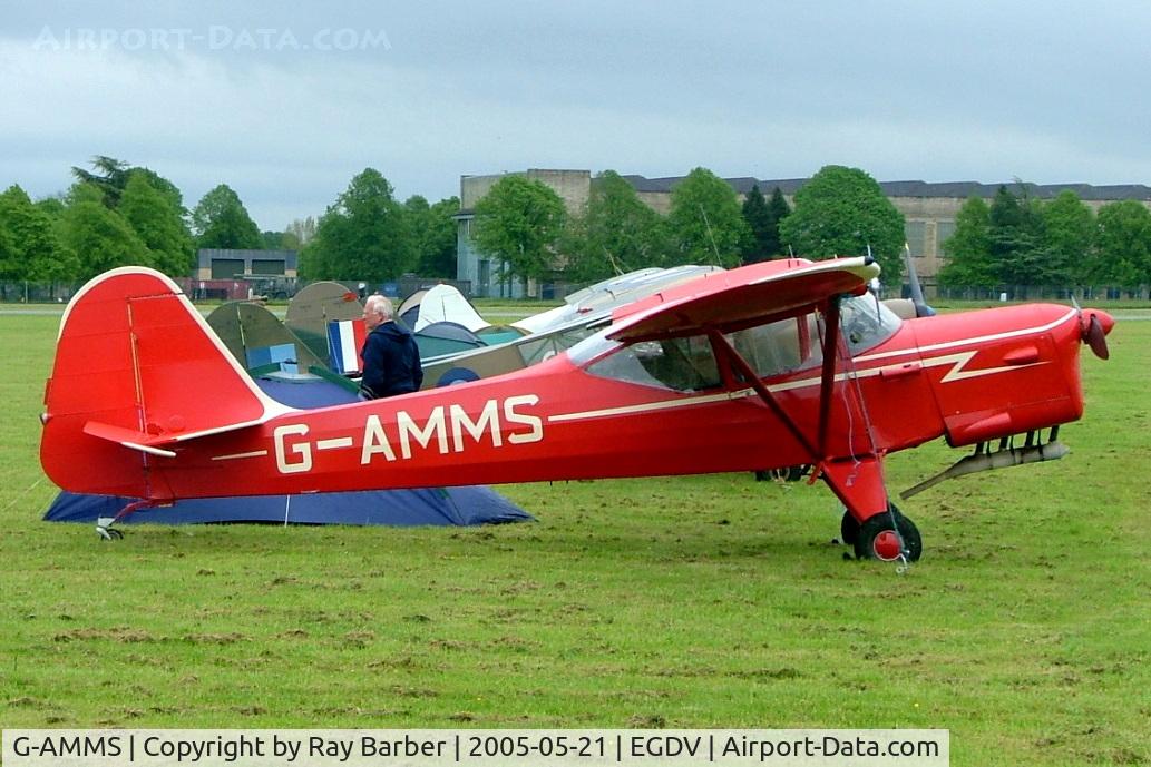 G-AMMS, 1951 Auster J-5K Aiglet Trainer C/N 2745, Auster J/5K Aiglet Trainer [2745] Hullavington~G 21/05/2005