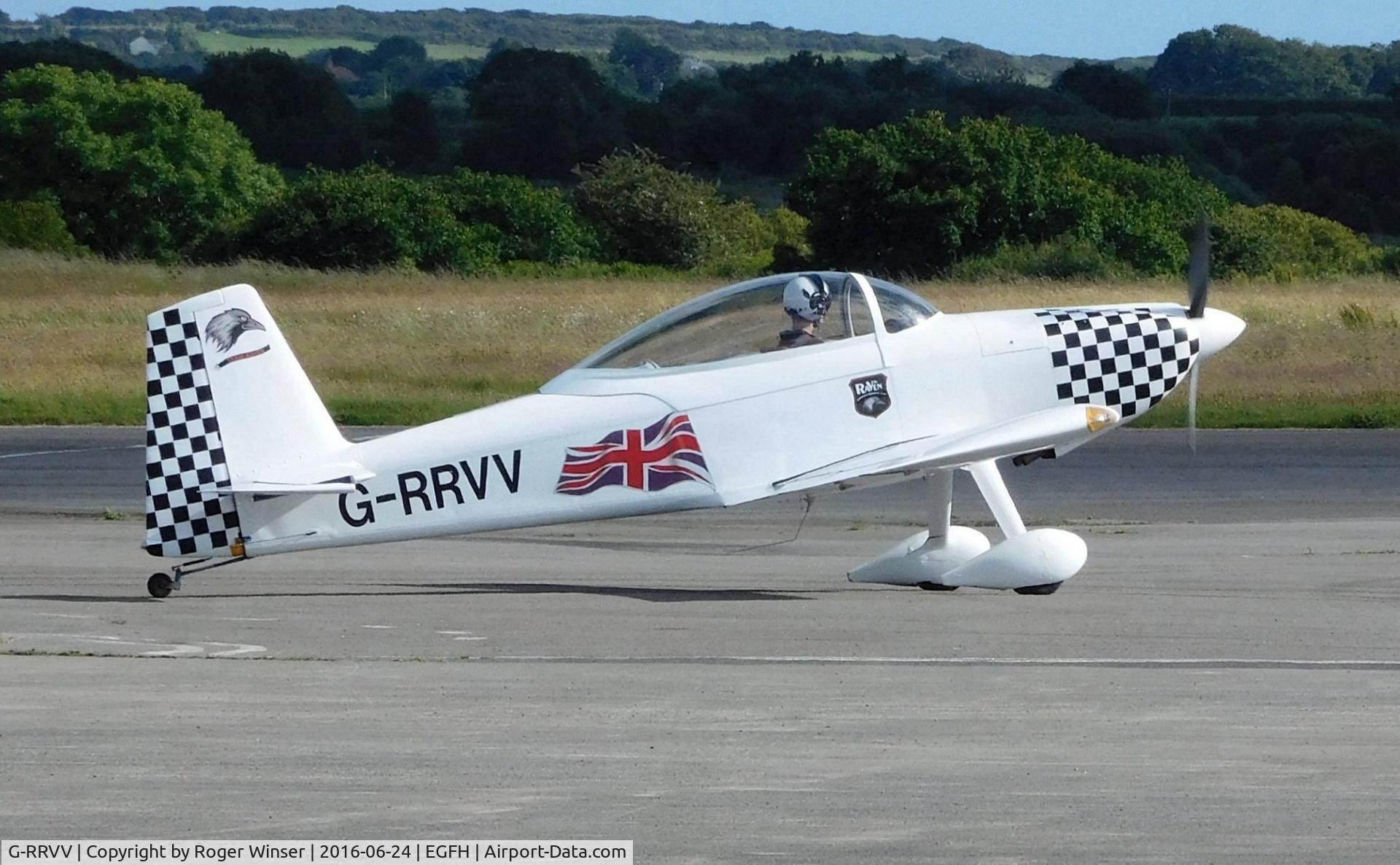 G-RRVV, 2006 Vans RV-8 C/N 82245, In recently applied colour scheme and markings of Team Raven.