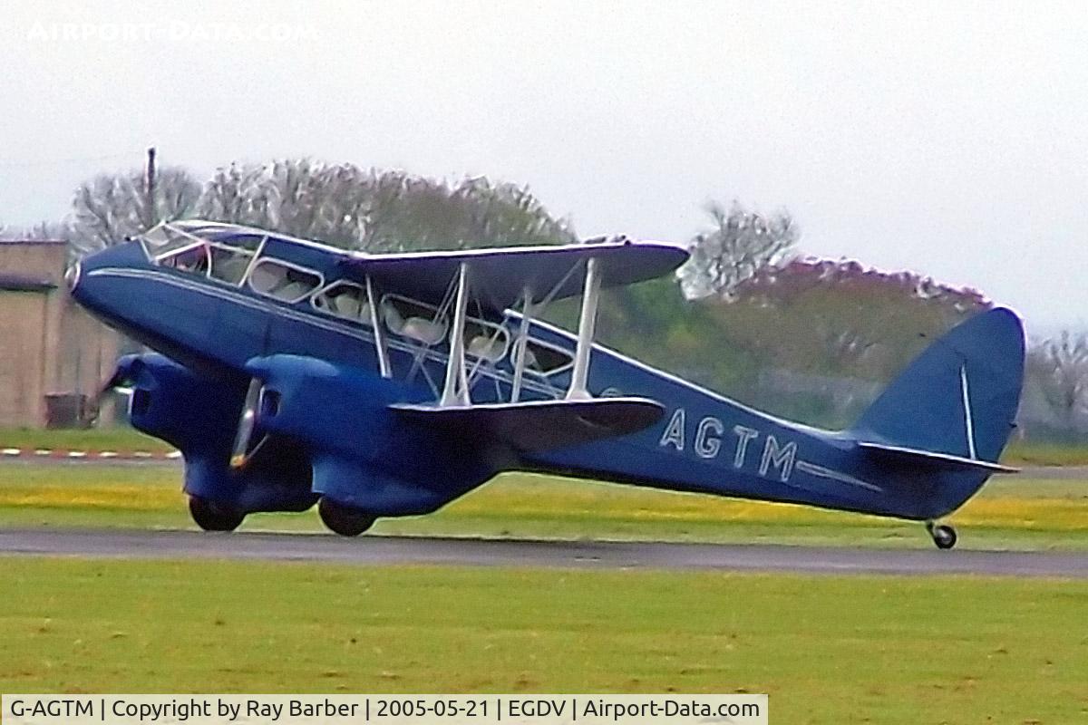 G-AGTM, 1944 De Havilland DH-89A Dominie/Dragon Rapide C/N 6746, G-AGTM   De Havilland DH.89A Dragon Rapide [6746] Hullavington~G 21/05/2005