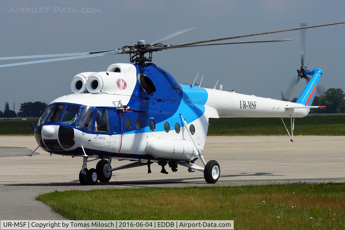 UR-MSF, Mil Mi-8MSB C/N 9744312, On display at ILA 2016