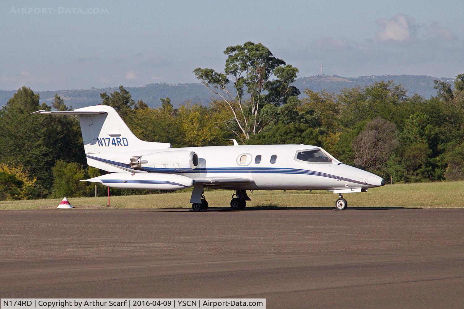N174RD, 1975 Learjet 24D C/N 319, N174RD Camden Airport NSW 09-04-2016 noise reduction kit fitted?