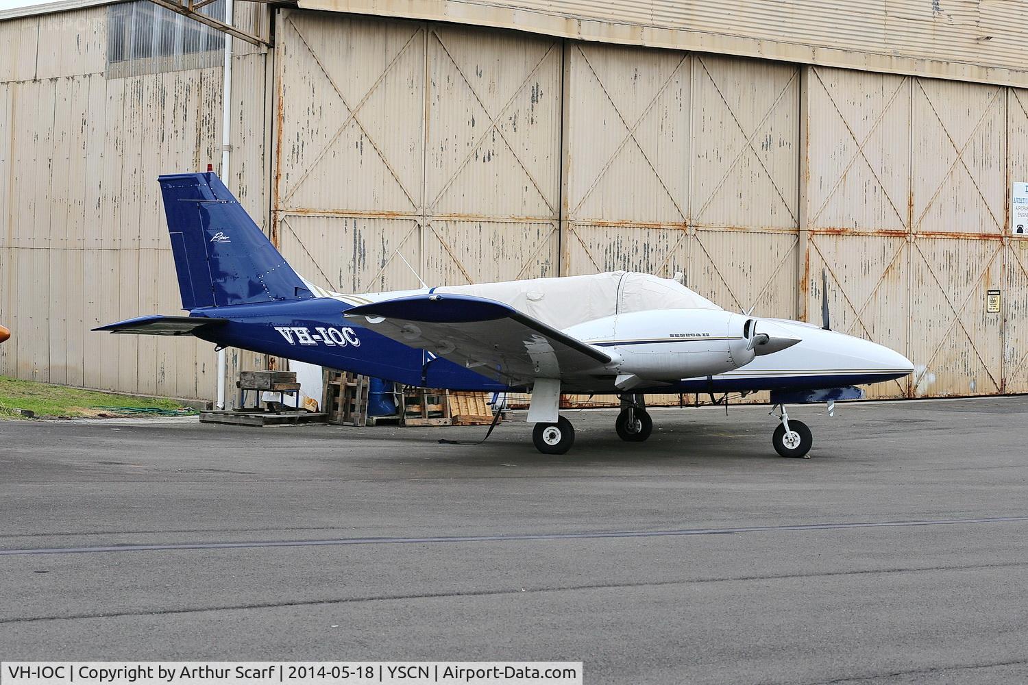 VH-IOC, 1977 Piper PA-34-200T Seneca II C/N 34-7870016, VH-IOC Camden Airport NSW 18-05-2014