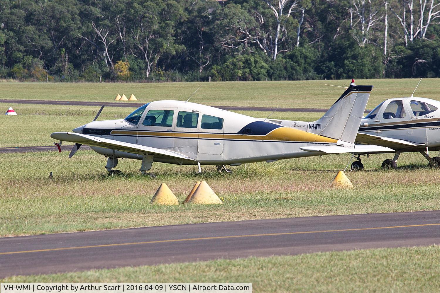 VH-WMI, 1979 Beech C23 Sundowner 180 Sundowner 180 C/N M-2139, VH-WMI Camden Airport NSW 09-04-2016