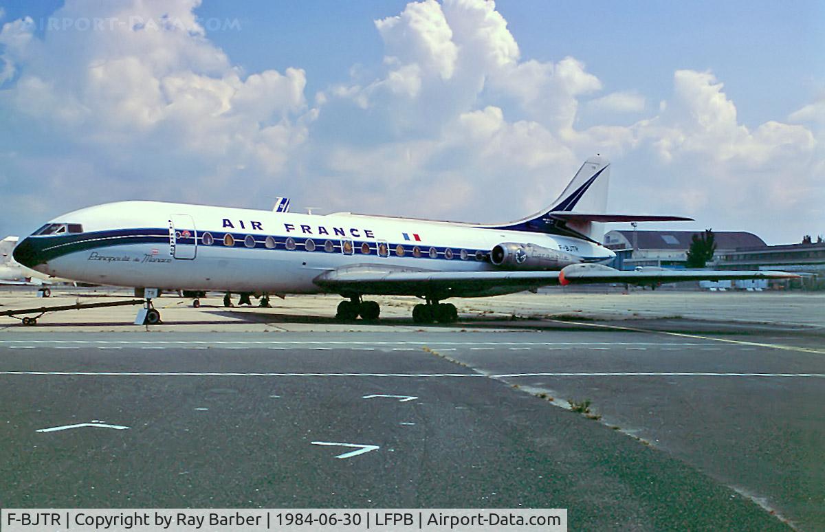 F-BJTR, 1960 Sud Aviation SE-210 Caravelle III C/N 22, Sud Aviation SE.210 Caravelle 3 [022] (Air France) Paris-Le Bourget~F 30/06/1984. From a slide.
