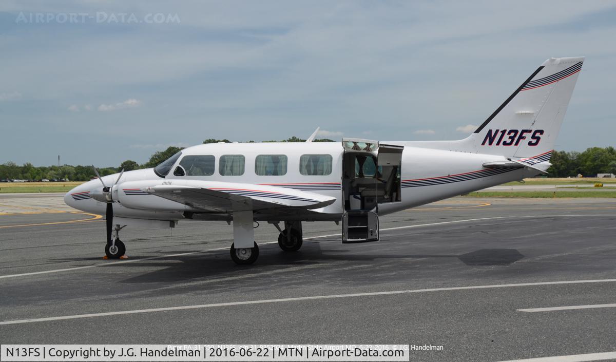 N13FS, 1983 Piper PA-31-350 Chieftain C/N 31-8352024, At Martin State Airport MD.