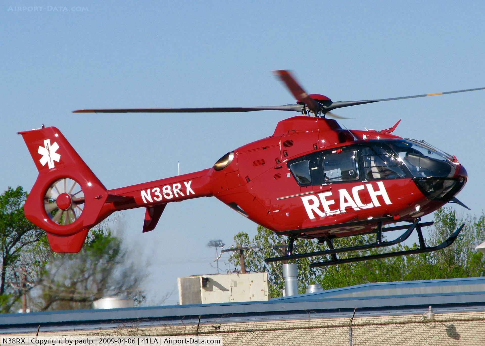 N38RX, Eurocopter EC-135P-2+ C/N 0749, At Metro Aviation.