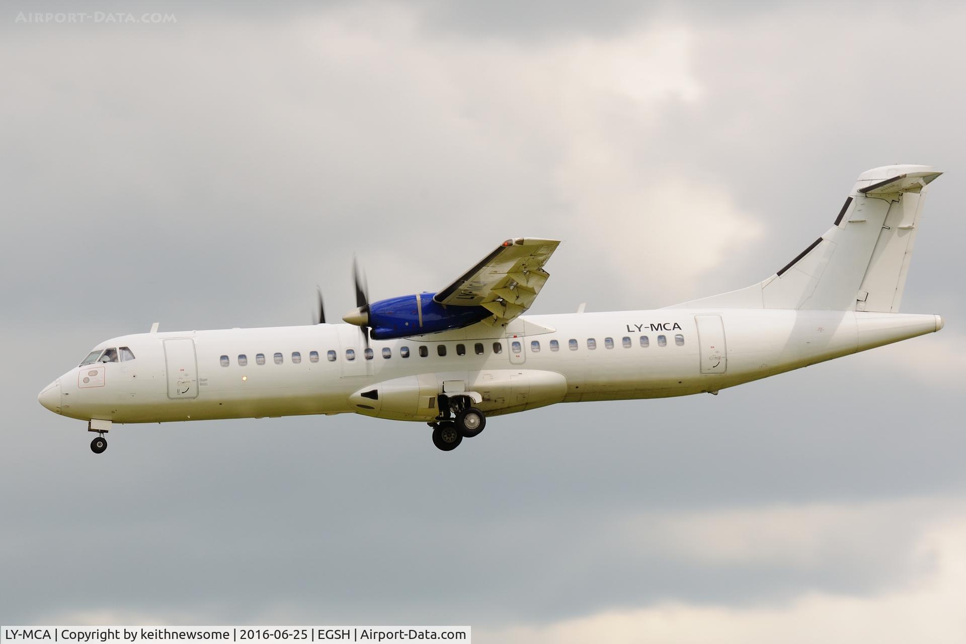 LY-MCA, 1991 ATR 72-201 C/N 212, Different Visitor.