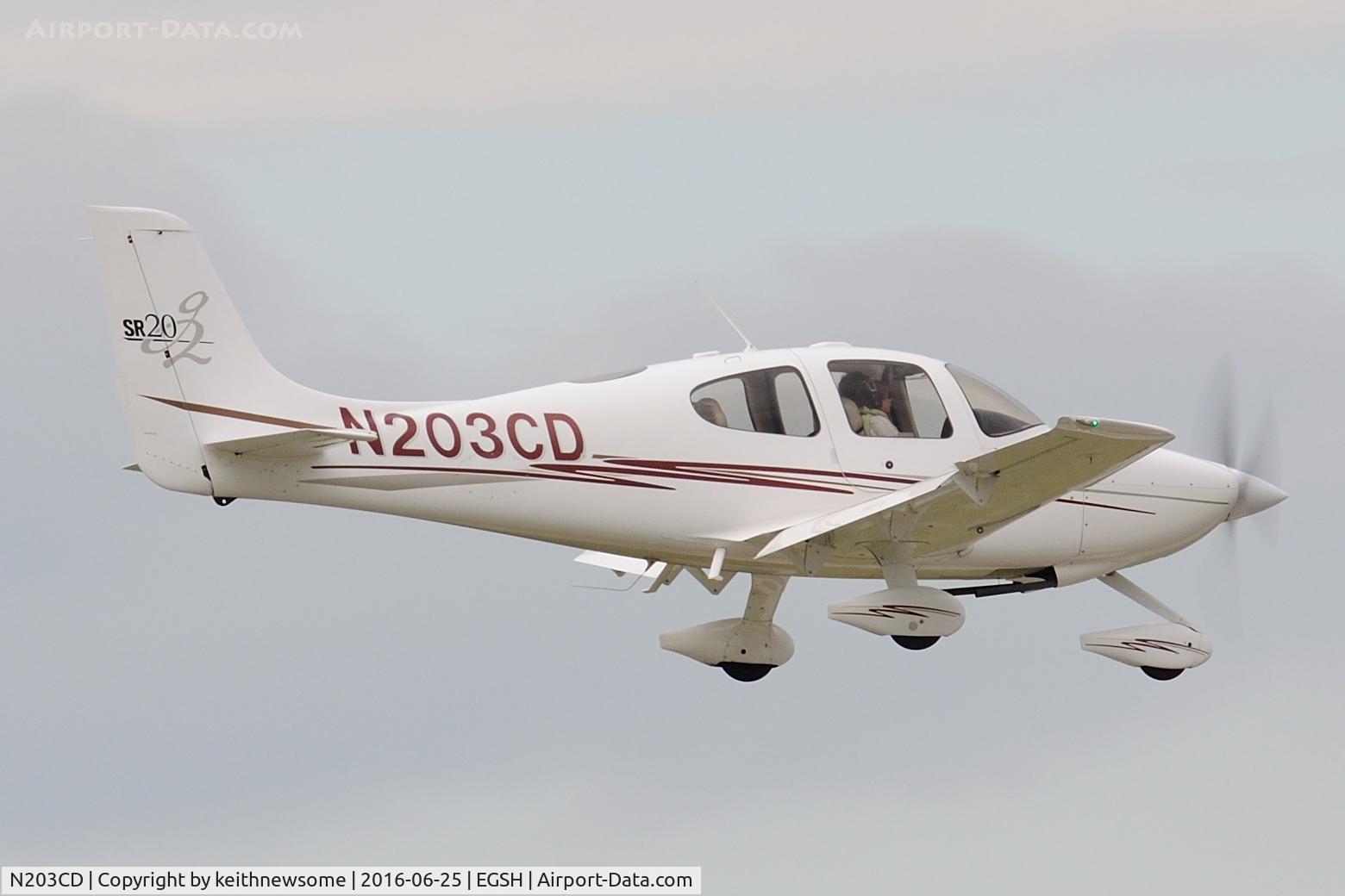 N203CD, 2004 Cirrus SR20 G2 C/N 1451, Nice Visitor.