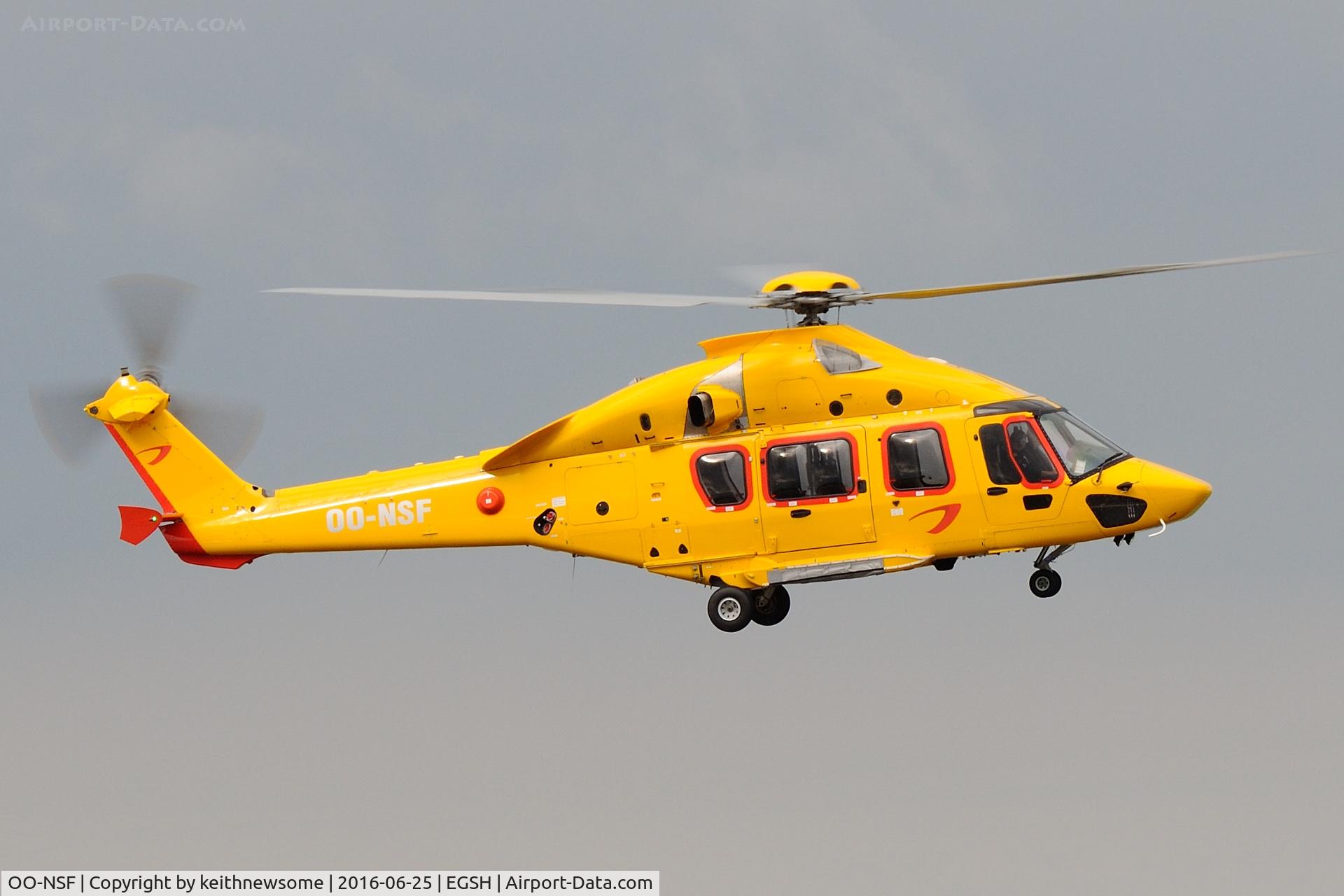 OO-NSF, 2015 Airbus Helicopters EC-175B C/N 5005, Very Nice Visitor.