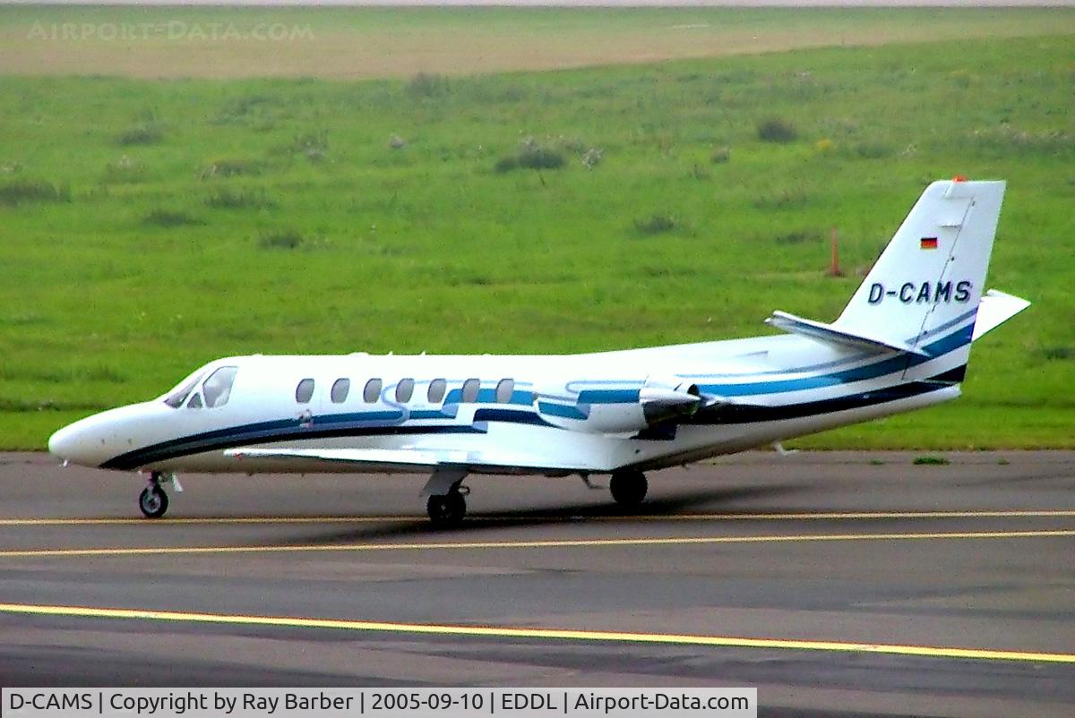 D-CAMS, 1993 Cessna 560 Citation V C/N 560-0243, Cessna Citation V [560-0243] (Triple Alpha) Dusseldorf~D 10/09/2005