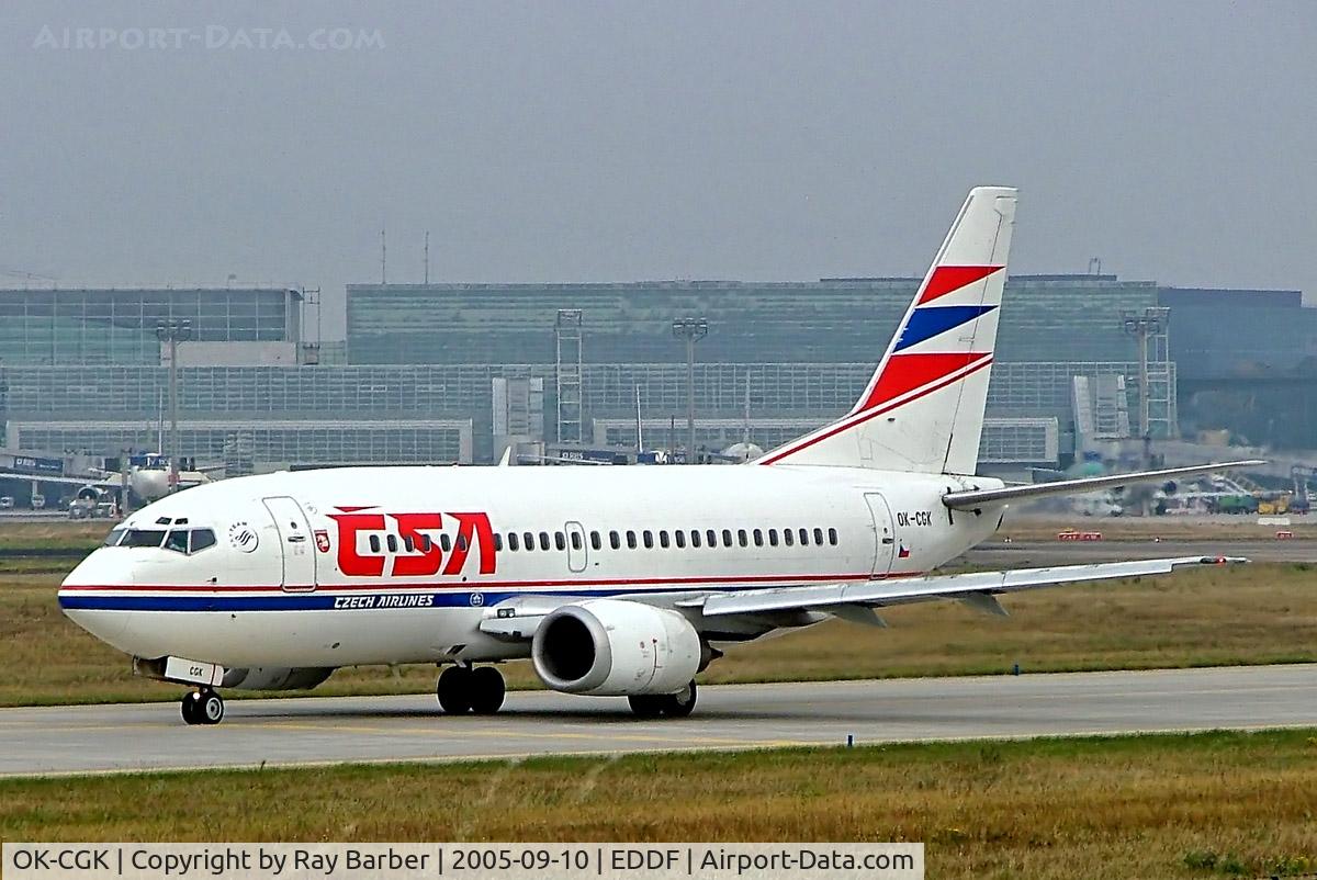 OK-CGK, 1997 Boeing 737-55S C/N 28471, Boeing 737-55S [28471] (CSA Czech Airlines) Frankfurt~D 10/09/2005