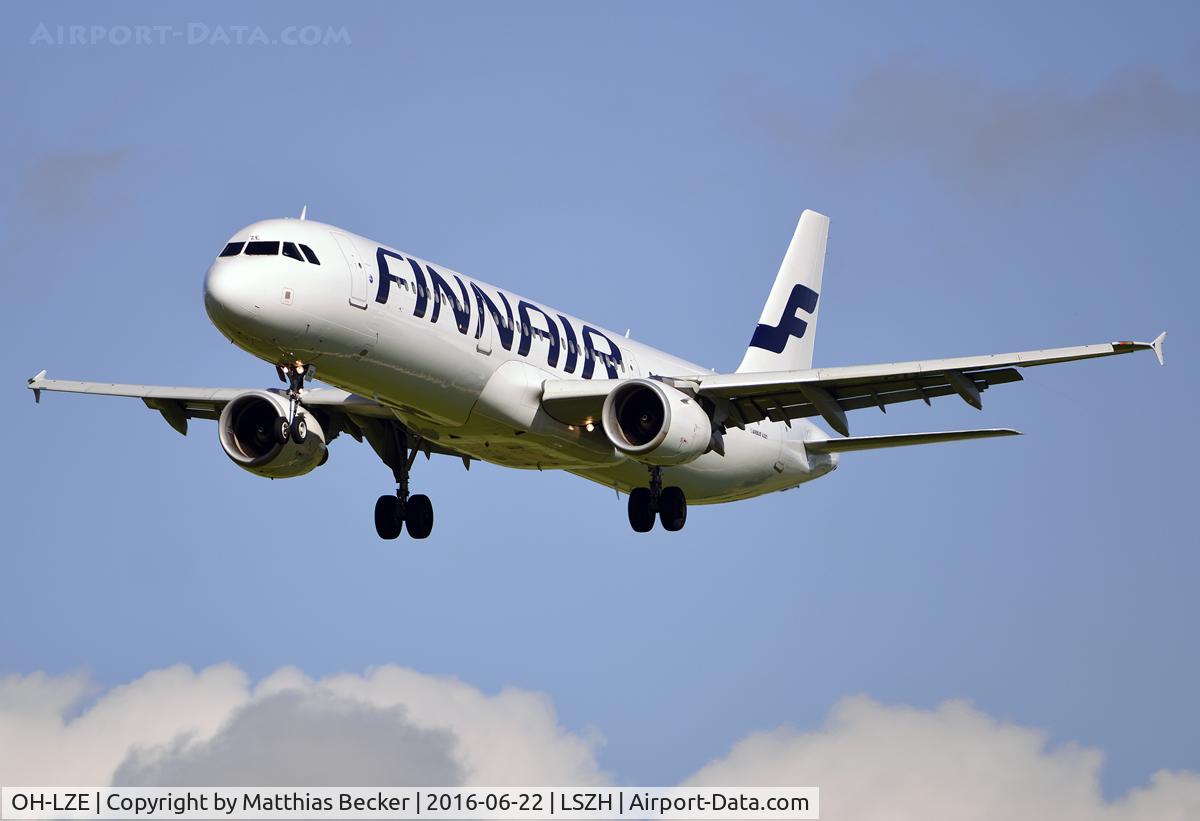 OH-LZE, 2003 Airbus A321-211 C/N 1978, OH-LZE
