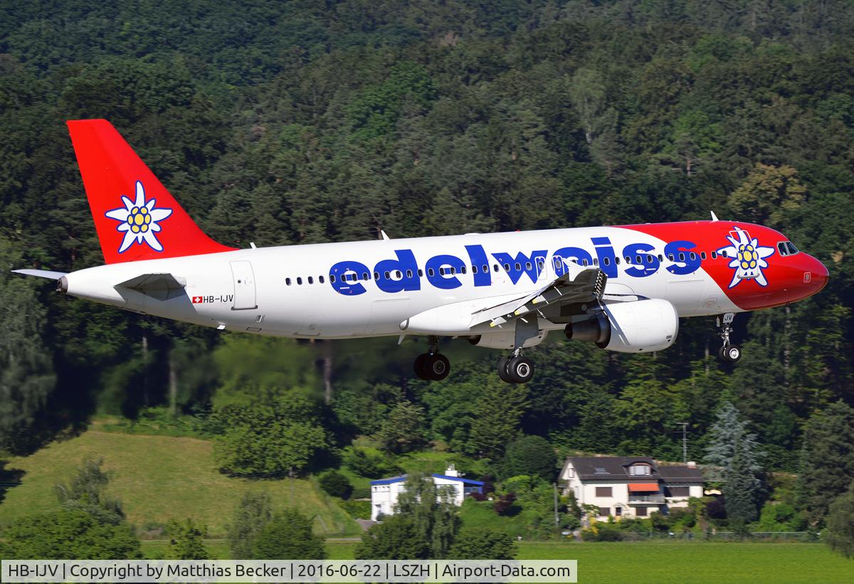 HB-IJV, 2003 Airbus A320-214 C/N 2024, HB-IJV