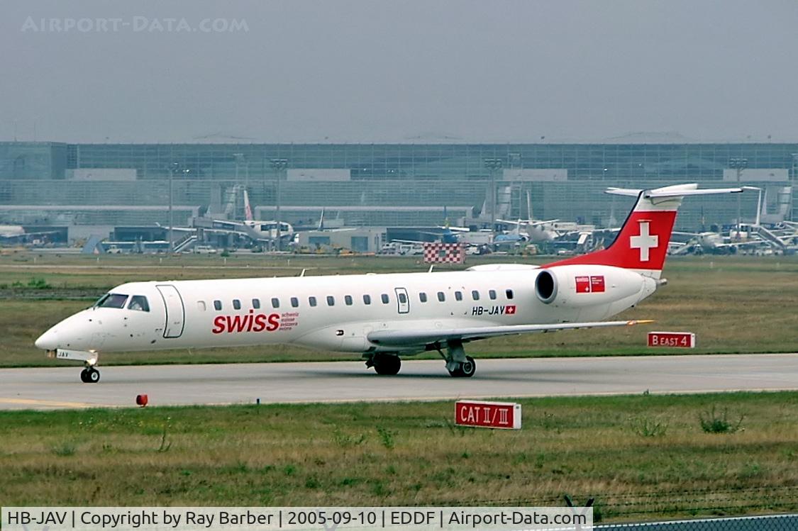 HB-JAV, Embraer EMB-145LU (ERJ-145LU) C/N 145574, Embraer ERJ-145LU [145574] (Swiss International Air Lines) Frankfurt~D 10/09/2005