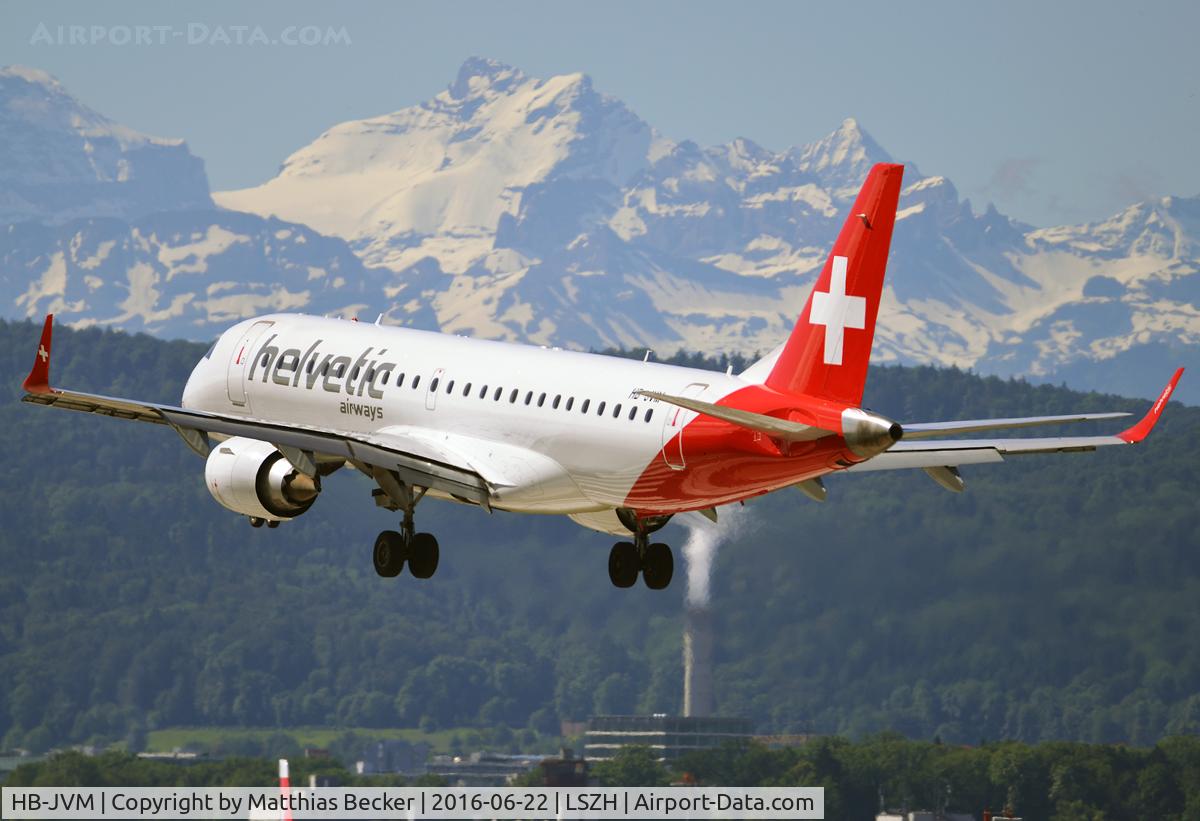 HB-JVM, 2010 Embraer 190LR (ERJ-190-100LR) C/N 19000349, HB-JVM