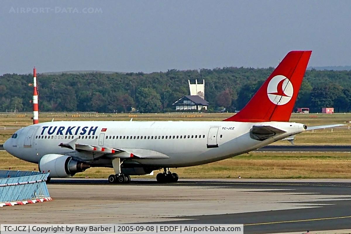 TC-JCZ, 1988 Airbus A310-304 C/N 480, Airbus A310-304 [480] (THY Turkish Airlines) Frankfurt~D 08/09/2005