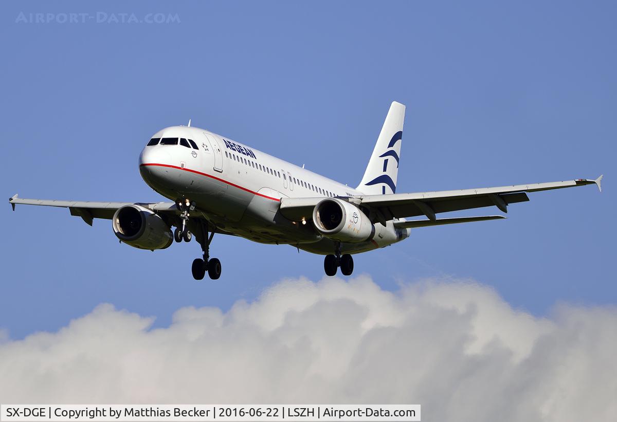 SX-DGE, 2009 Airbus A320-232 C/N 3990, SX-DGE