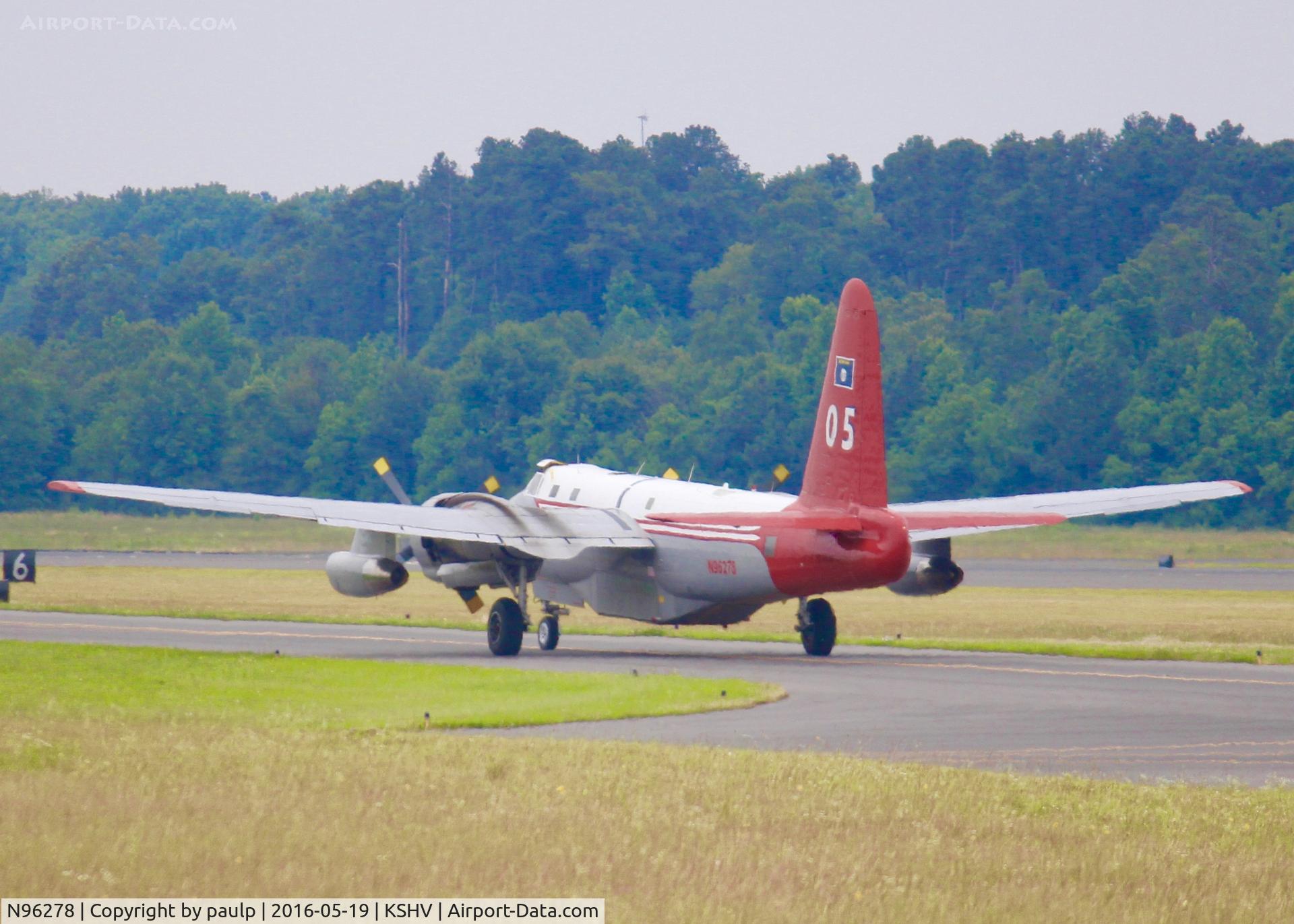 N96278, Lockheed P2V-5F Neptune C/N 426-5340, At Shreveport Regional.