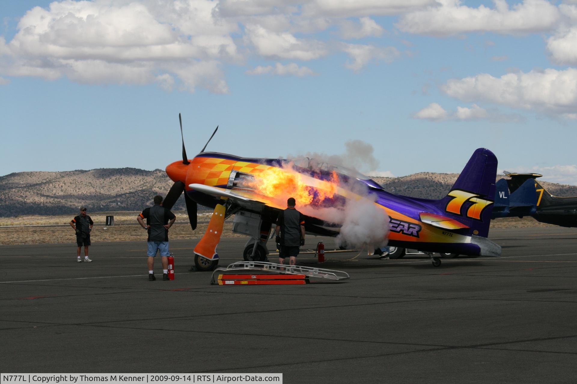 N777L, 1946 Grumman F8F-2 (G58) Bearcat C/N D.1170, Reno 1999