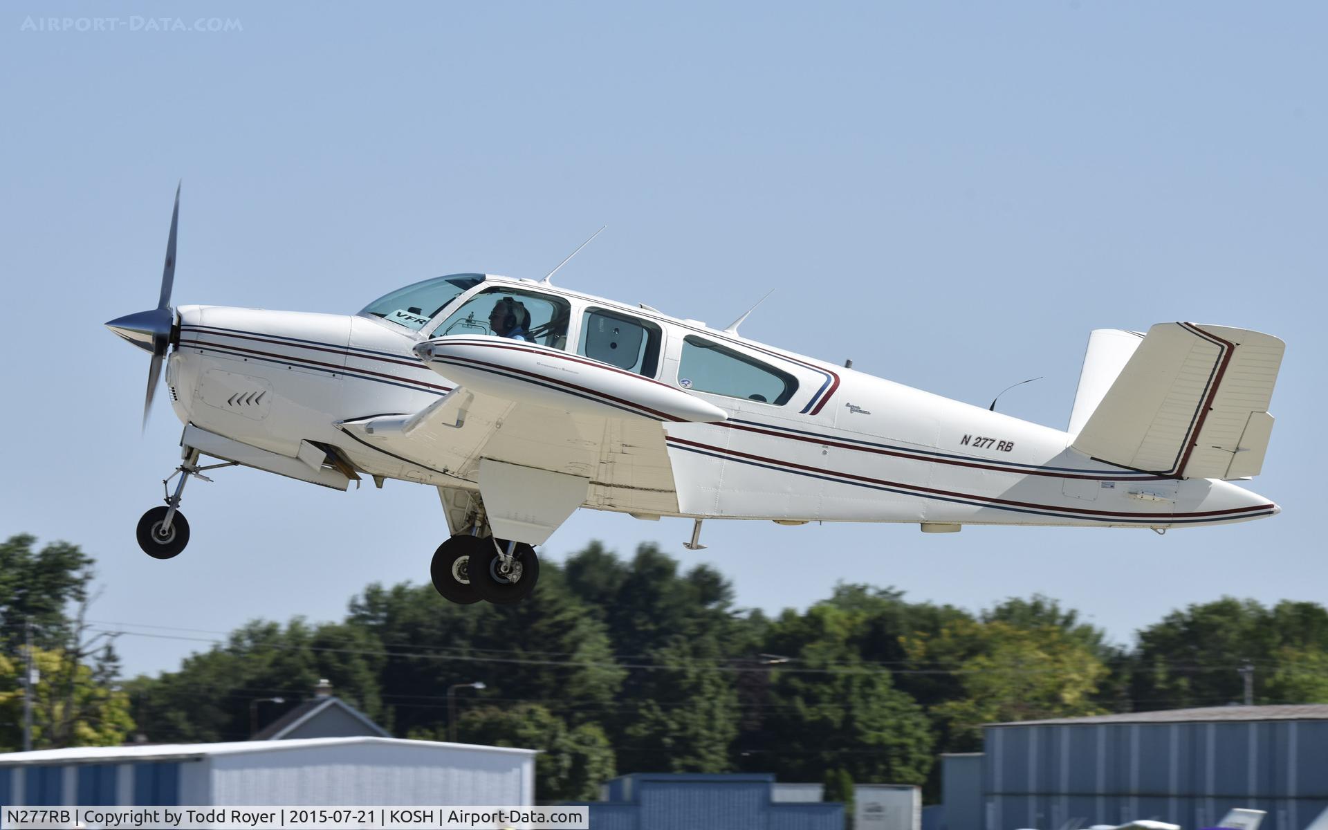 N277RB, 1964 Beech S35 Bonanza C/N D-7473, Airventure 2015
