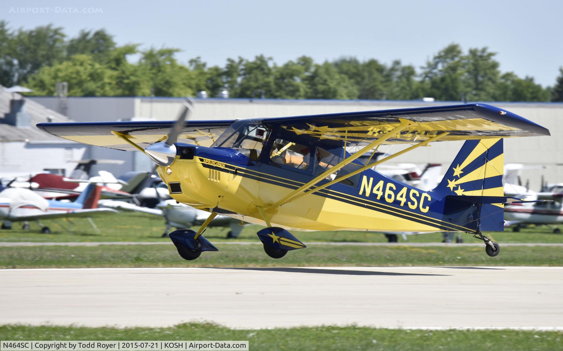 N464SC, 1999 American Champion 8KCAB Super Decathlon C/N 844-99, Airventure 2015