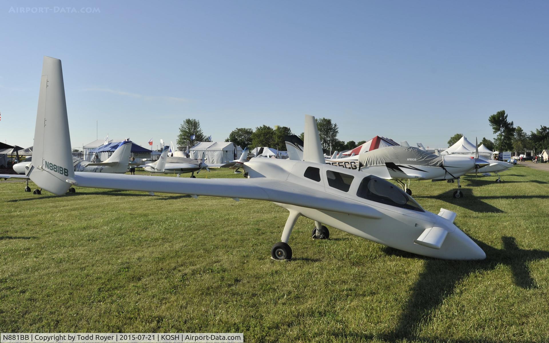 N881BB, Co-Z Cozy Mark IV C/N 1 (N881BB), Airventure 2015