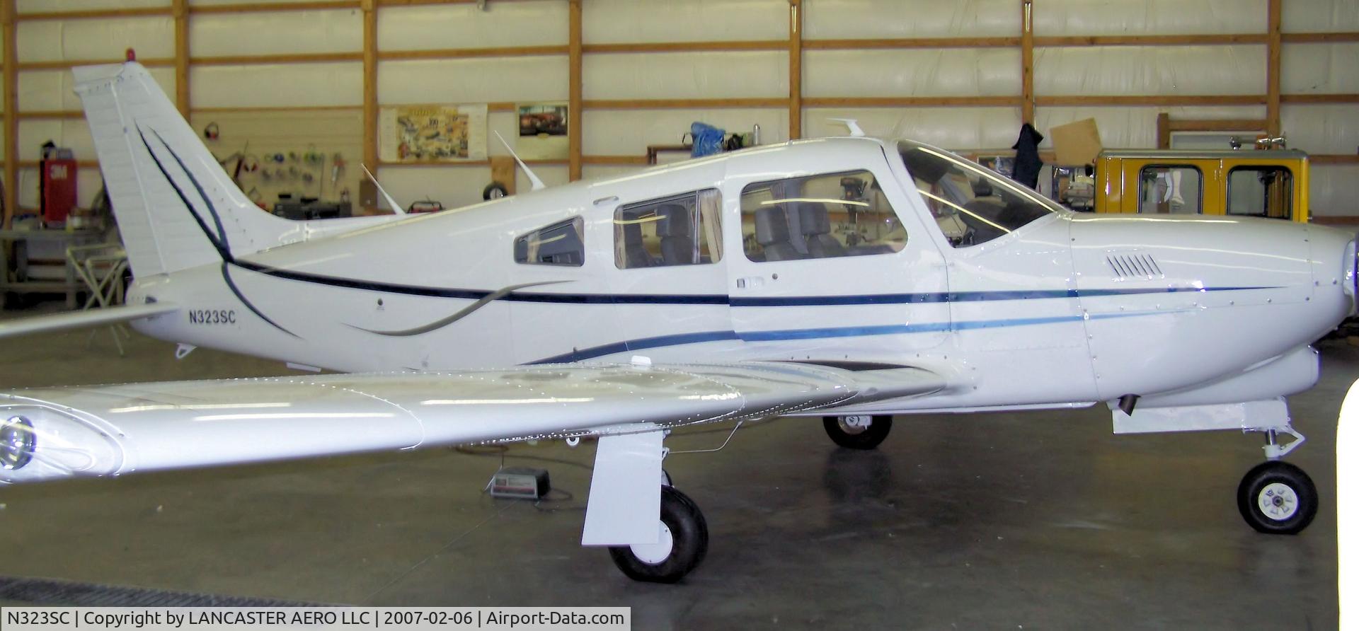 N323SC, 1977 Piper PA-28R-201T Cherokee Arrow III C/N 28R-7703286, 1977 Piper PA-28R-201T