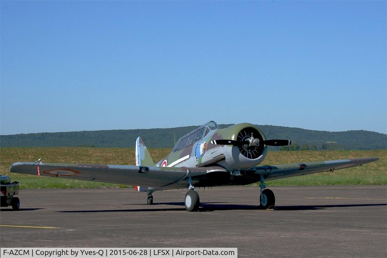F-AZCM, 1951 North American T-6G Texan C/N 182-179, North American T-6G Texan, Static display, Luxeuil-Saint Sauveur Air Base 116 (LFSX) Open day 2015